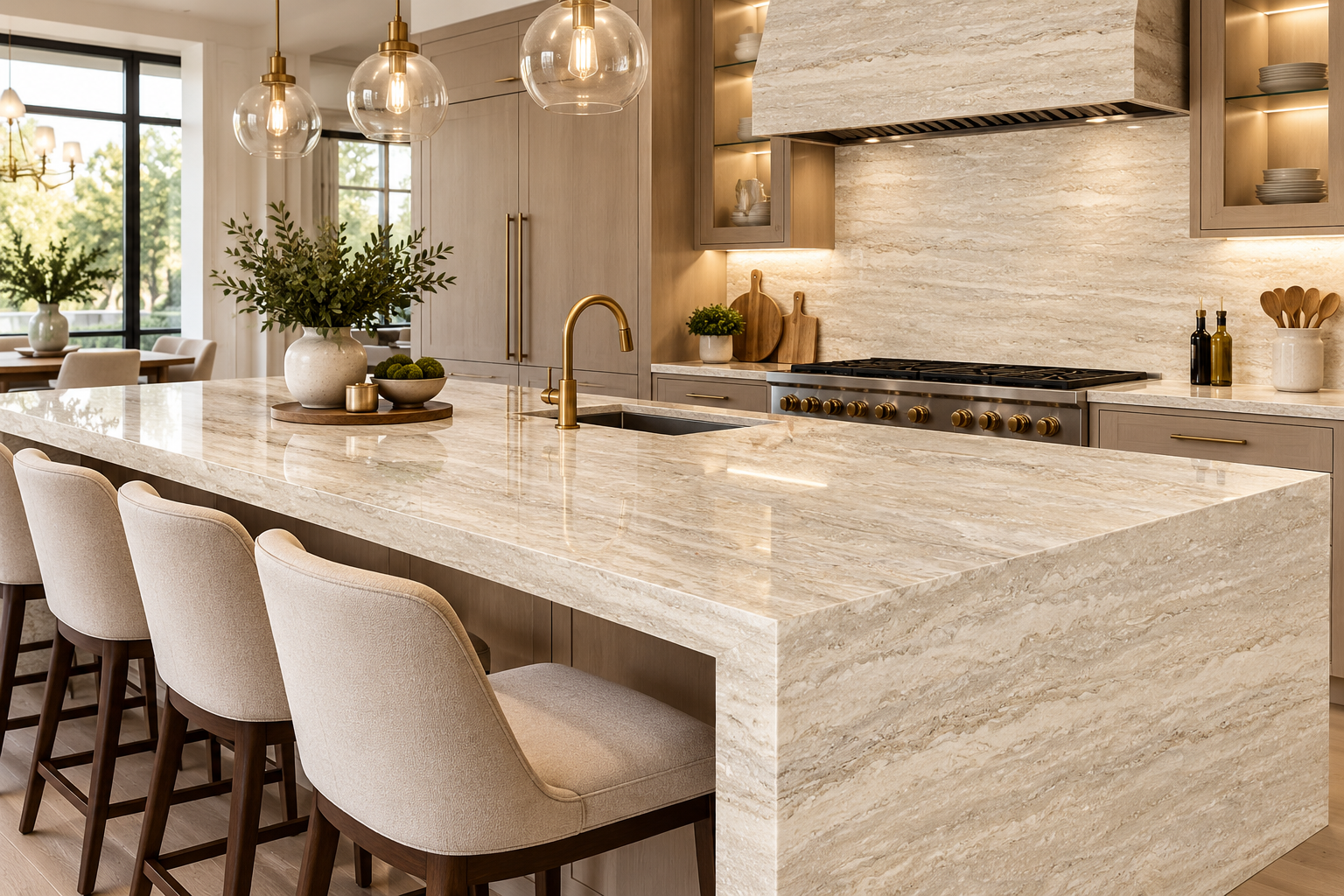 Travertine Beige Room Scene (1)